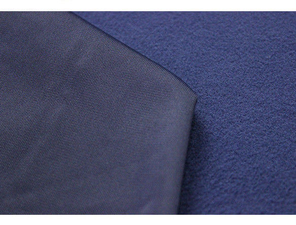 Warp Knitted Polyester Brushed Back Satin Fabric For Home Textile And Garments
