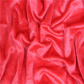100% polyester soft velboa fabric